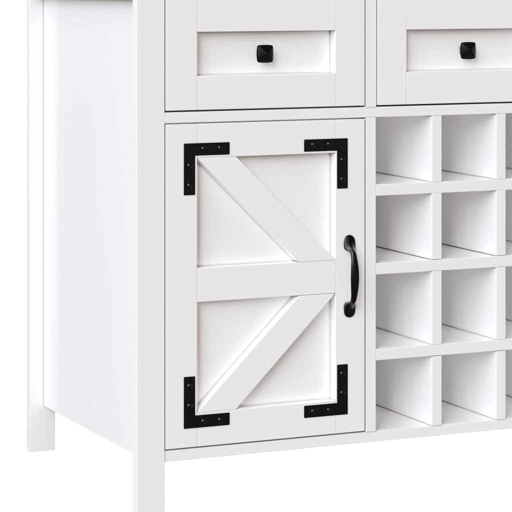 ARMADIO ALTO da cucina 120x40x170 cm bianco MDF e vetro con LED