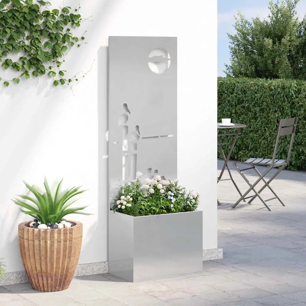 Schermo per privacy in giardino Traforo Argento 50 x 150 cm CFW3962647