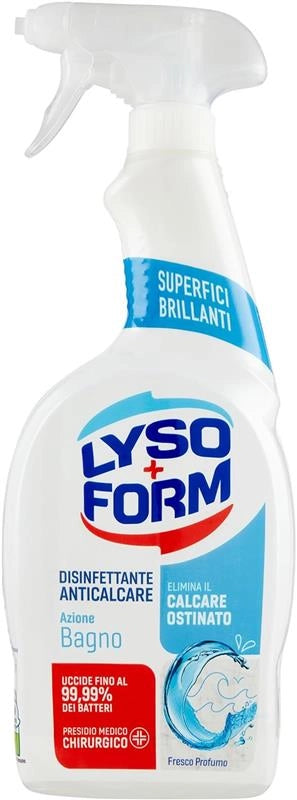 LYSOFORM SPRAY AZIONE BAGNO SET 12 PZ X 700 ML DISINFETTANTE ANTICALCARE