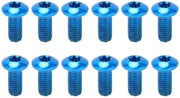 Remschijf Schroeven 12 Stuks - Stagno M5x10mm - Leggero - Adatto per Biciclette da Montagna/Fellegiare - Facile da Installare - Parti di Ricambio - Viti per Bicicletta