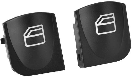 Regolatore di Ruota - Nuovo - Pulsante di Copertura - Adatto per W203 C230/C240/C280/C320 - Robusto ABS - Posizionamento Destro/Sinistro - Duraturo e Resistente ai Sforzi - Pulsante di Finestrino