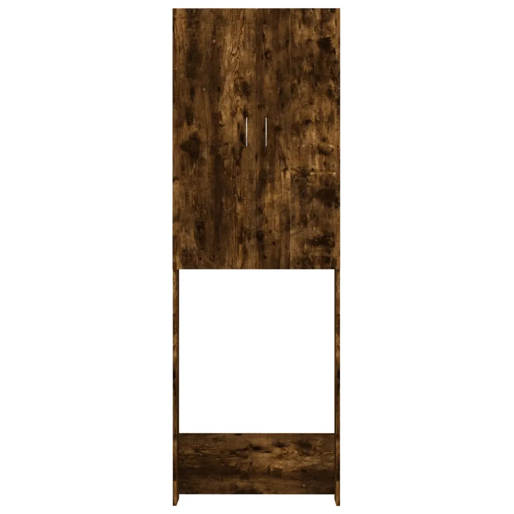 Mobile per Lavatrice Rovere Fumo 64x25,5x190 cm CFW3967670