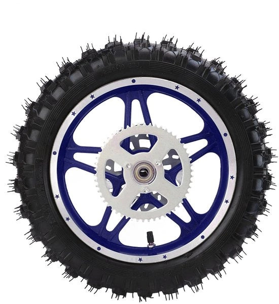 Fendine Antislip per Motocicletta - Cinghia per Ruota Posteriore - 2,5-10 pollici - Adatto per Motocross e Off Road