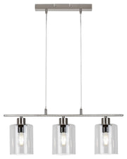 Lampada a sospensione Rabalux Miroslaw 3xE27 cromo
