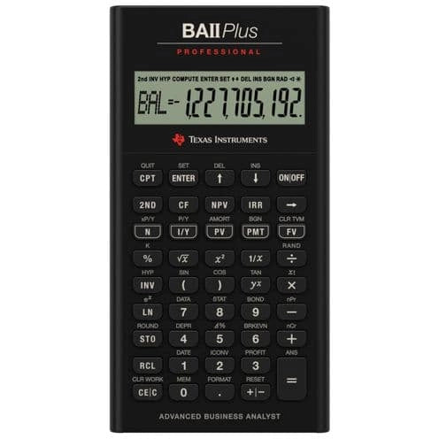 Texas Instruments BA II Plus Professional
