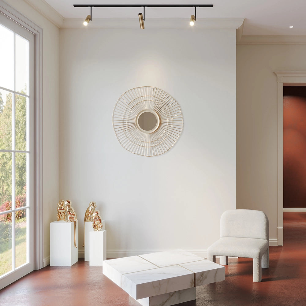 Plafoniera Maytoni Elti nera alluminio 1xGU10 dimmer
