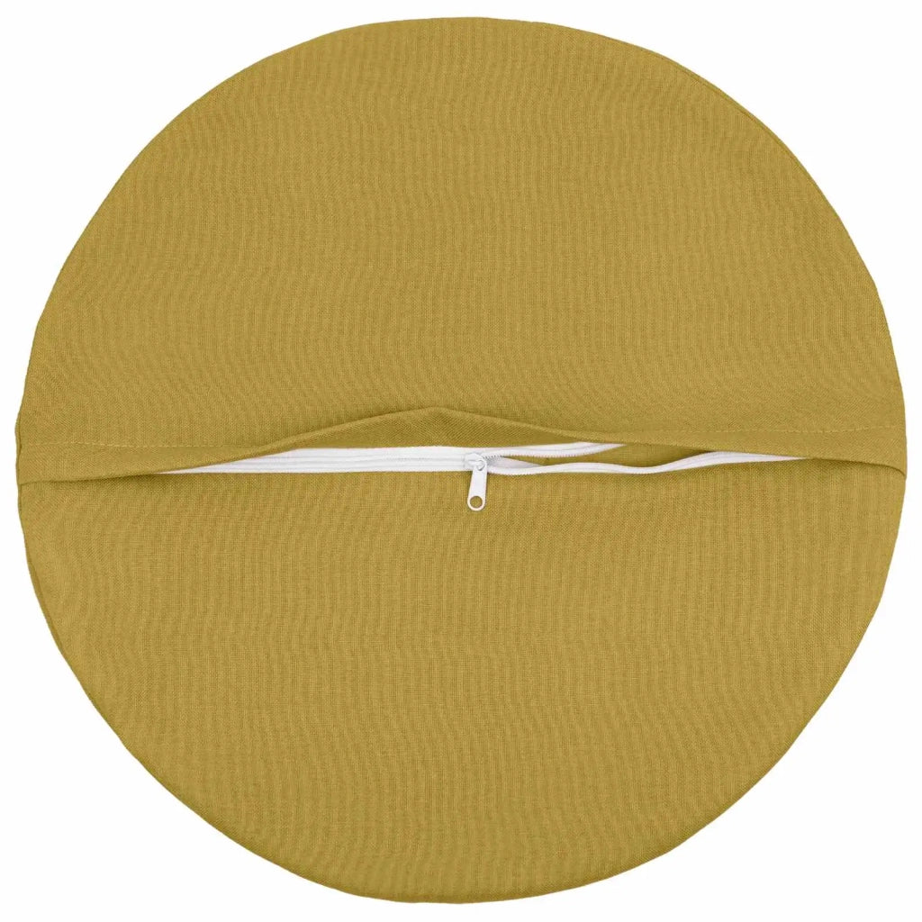 Federa 2 pz HEERLEN Verde chiaro Ø 60 cm Tessuto 922847