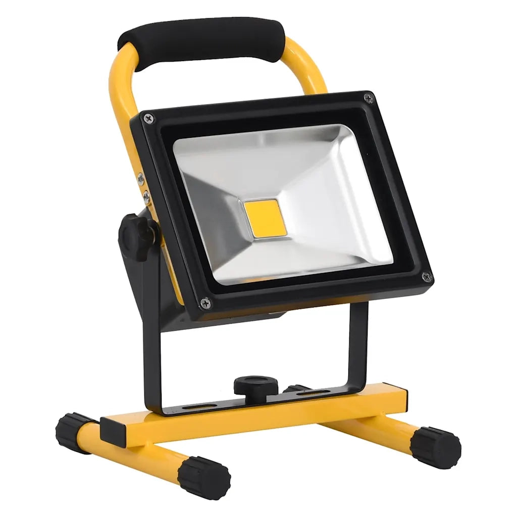 Faretto a LED Ricaricabile con Maniglia 30 W Bianco Freddo 149668