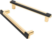 Maniglie Nere 96mm 6 pezzi Maniglie per Cucina - Armadio Camera da Letto Maniglia