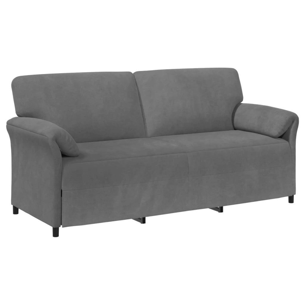 Set di divani 2 pz Grigio Scuro Velluto 3424914