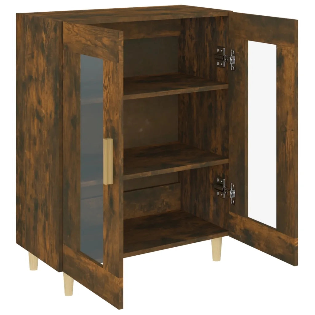 Credenza Rovere Fumo 69,5x34x90 cm in Legno Multistrato cod mxl 18819