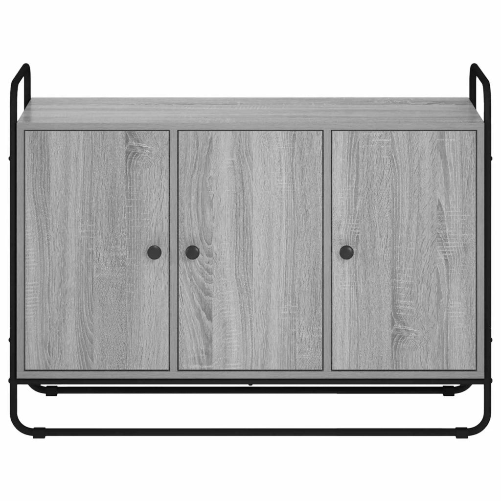 Credenza Sonoma grigio 102 x 35 x 75 cm Legno ingegnerizzato 8007975