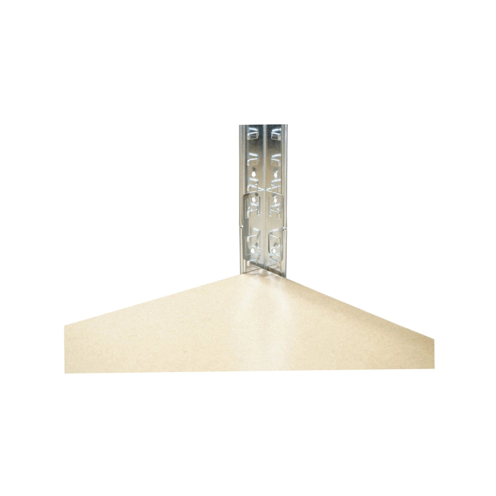 Scaffale in metallo con 5 ripiani in MDF, 180x100x50 cm, 250 kg/ripiano, montaggio senza viti, zincato