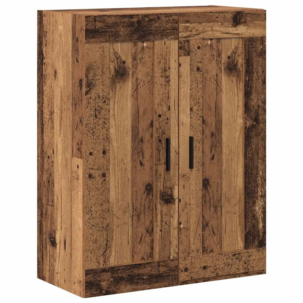 Credenza 2 pz | Madia | Buffet da pranzo | Armadio da pranzo Legno vecchio Legno multistrato