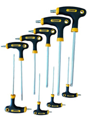 Set Chiavi A T Torx Lunghe Forate 9 Pz Chiavi a Brugola Impugnatura a T 261609