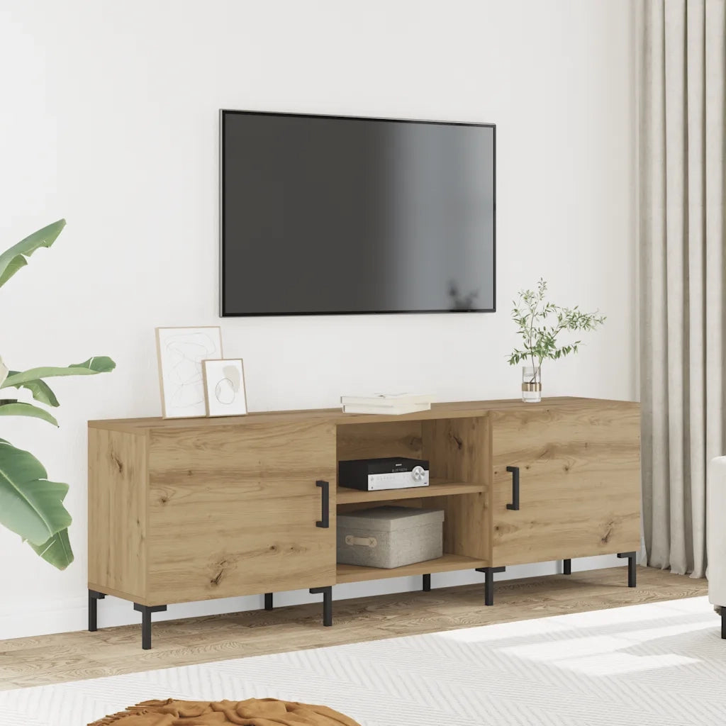 vidaXL Mobile Porta TV Rovere Artigianale 150x30x50cm in Truciolato