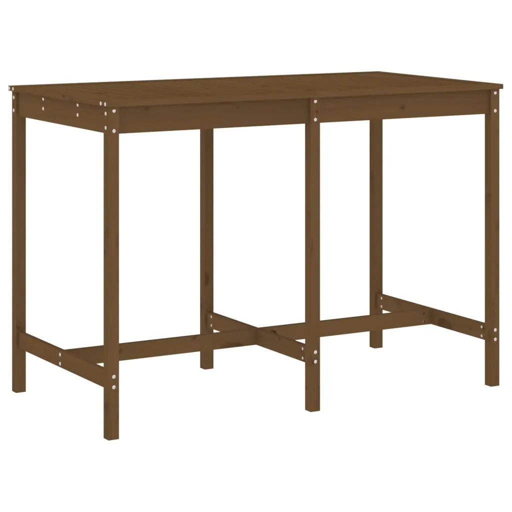 Set Bar da Giardino 7 pz ambra in Legno Massello di Pino 3157784