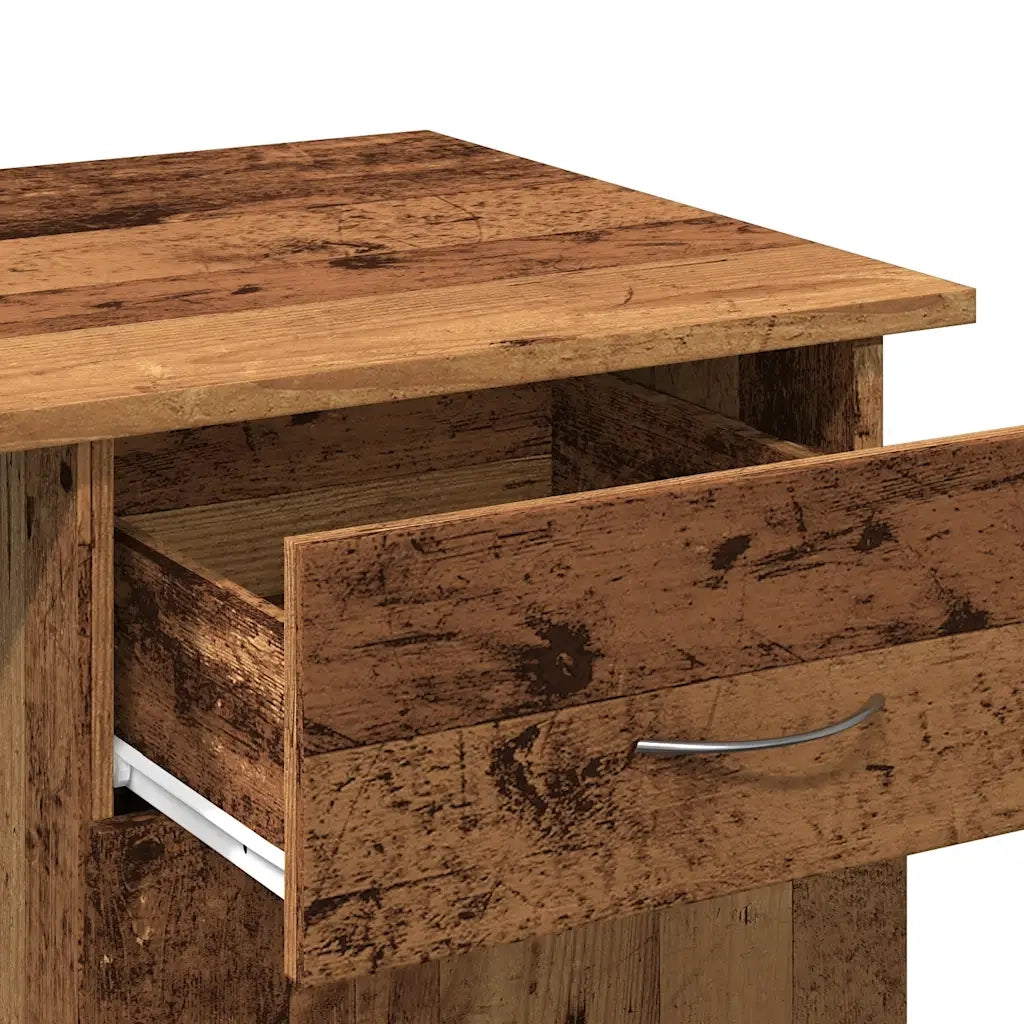 Scrivania Legno Antico 100x50x76 cm in Legno Multistrato