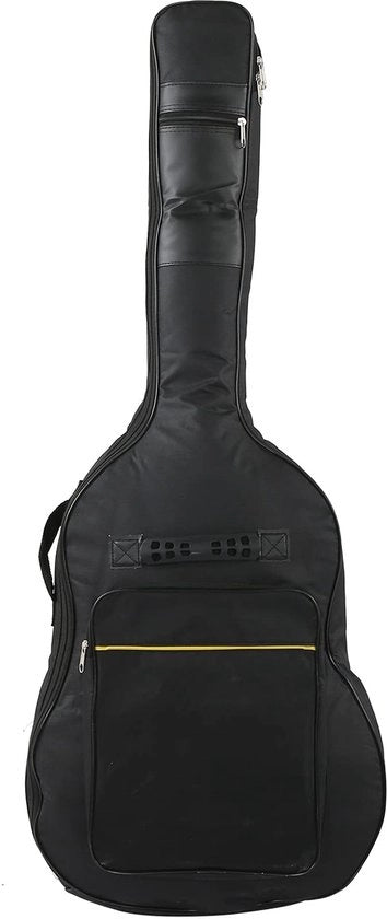 Chitarra Acustica 40/41 Pollici - Cinghia Regolabile - Tessuto Oxford - Rivestimento morbido - Tasche di stoccaggio - Custodia per chitarre