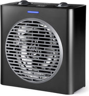 Black+decker bxsh2003e termoventilatore, 2000 w, plastic, nero da pavimento spegnimento automatico