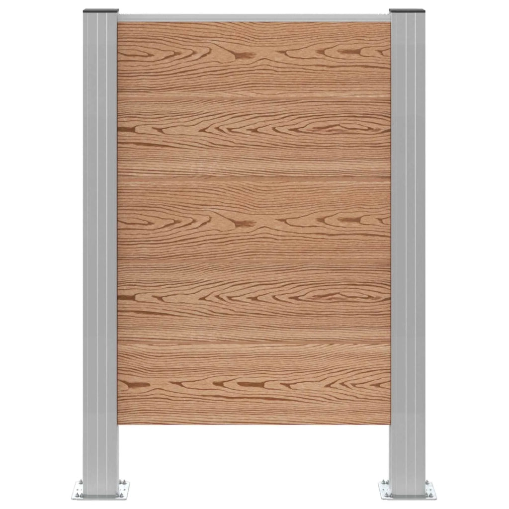 Recinzione Contenitore per Rifiuti Marrone 85 x 12 x 115 cm 42039179