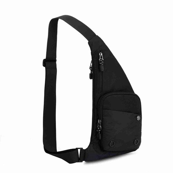 Borse con Cinturino per Spalla - Materiale Nylon di Alta Qualità - Sostenibile - Archiviazione Organizzata - Ideale per Bicicletta/Camminata - Misure Multifunzionali - Borsa con Cinturino per Spalla