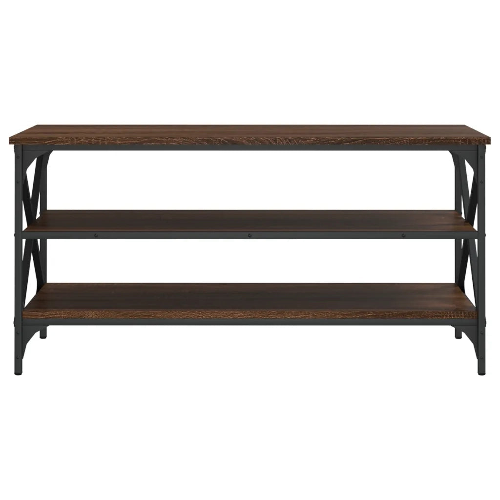 Mobile Porta TV-Mobile per TV-Credenza TV Rovere Marrone 100x40x50 cm Legno Multistrato