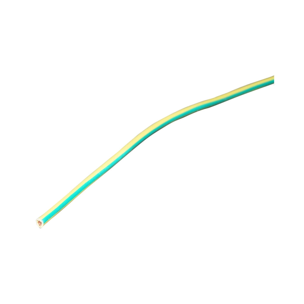 Cavo di messa a terra in rame, 1000 m per pannelli solari MYF 1x10 mm, 450/750 V verde giallo