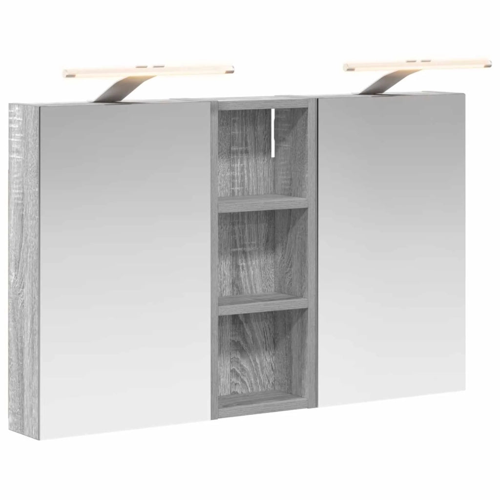 Set di Armadi da Bagno con lo scaffale 3 pcs 80 x 10,5 x 50 cm 3403661