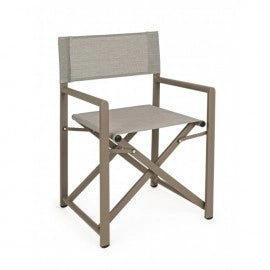 Sedia regista pieghevole Taylor Rock Stone Bizzotto cm cm. 48 x 56 x 86h