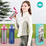 Trade Shop - Borraccia Termica Per Bambini Thermos Termos Contenitore Bottiglia 500ml Tx-8445 -