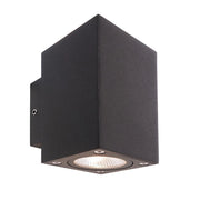 Cubodo MINI applique LED 9W lampada cubo IP54 doppio fascio luce parete muro ingresso facciate balcone 230V DOPPIO