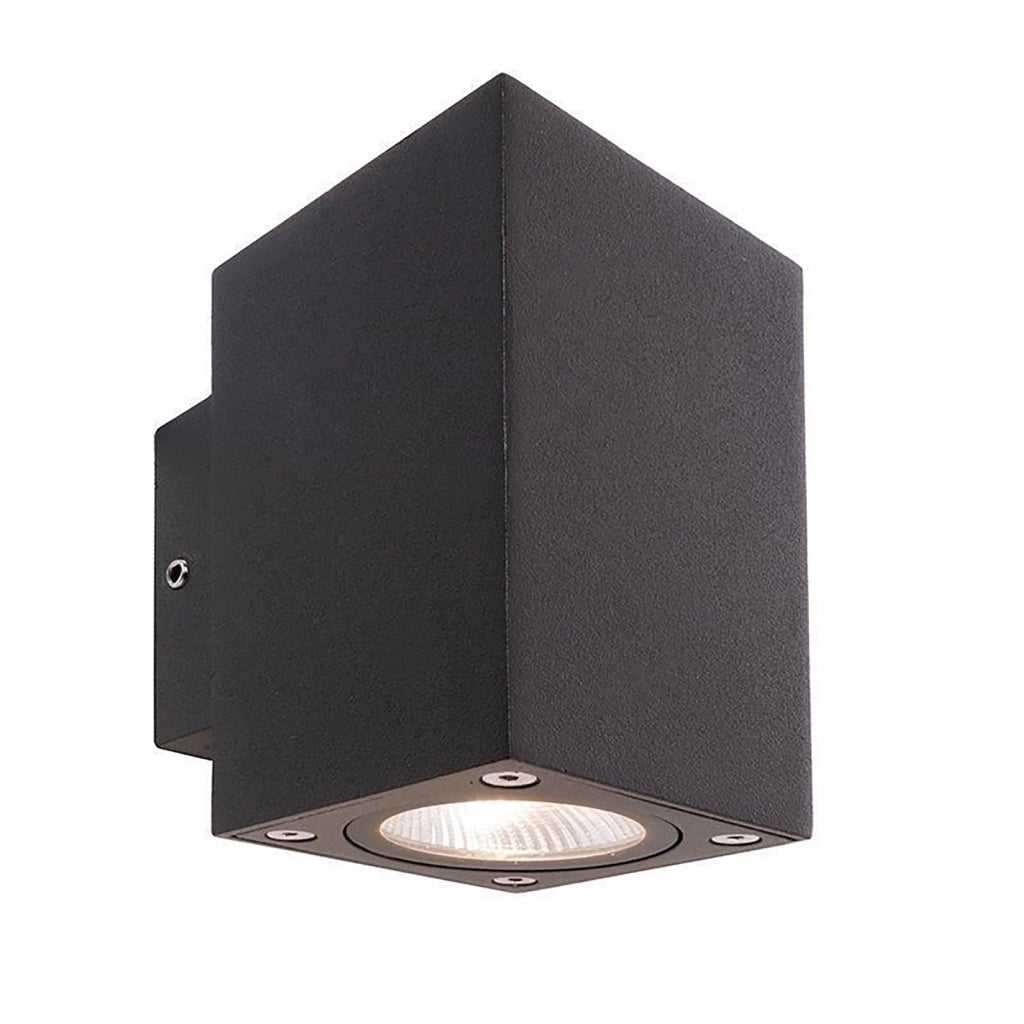 Cubodo MINI applique LED 9W lampada cubo IP54 doppio fascio luce parete muro ingresso facciate balcone 230V DOPPIO