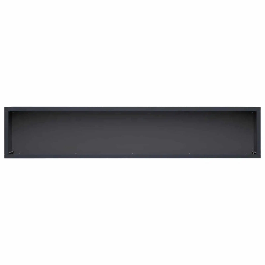 Vaso da giardino Antracite 80 x 20 x 20 cm 8005166