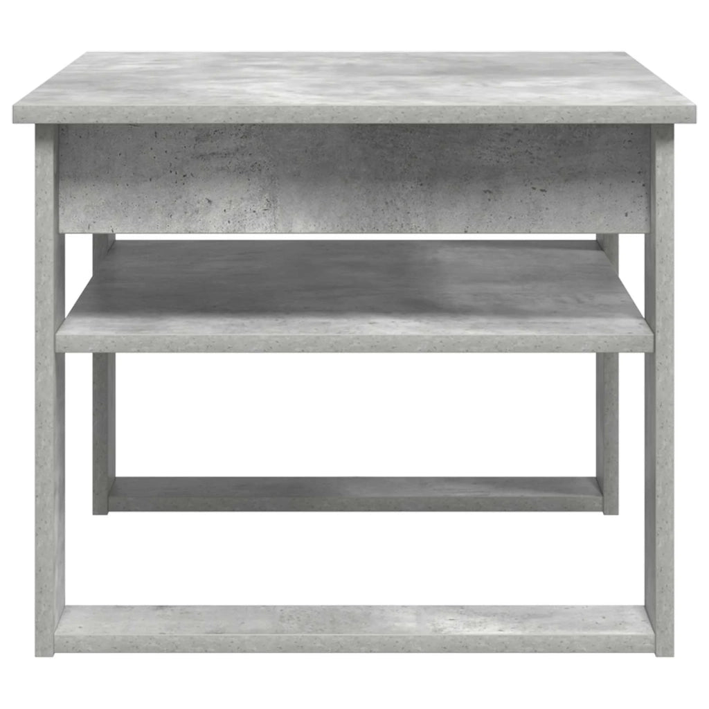 Tavolino da salotto Grigio cemento 64 x 54 x 44 cm 8000143