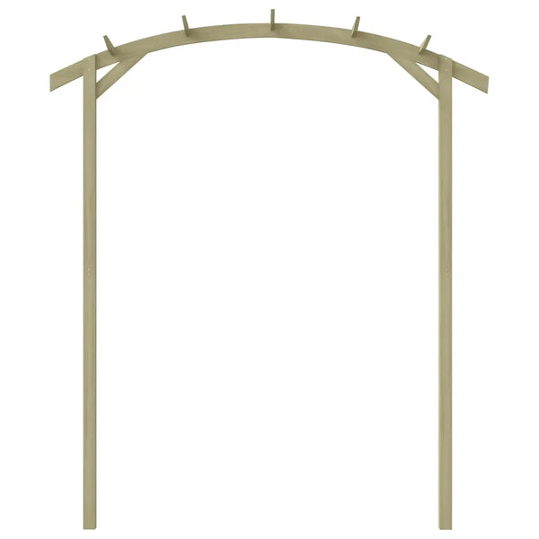 Pergola da Giardino Legno di Pino Impregnato 180x210x40 cm 44925