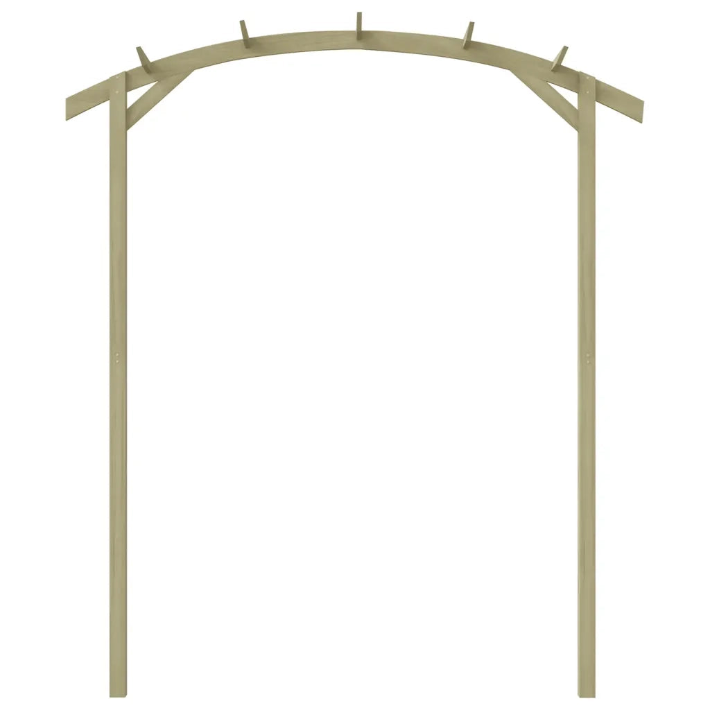 Pergola da Giardino Legno di Pino Impregnato 180x210x40 cm 44925