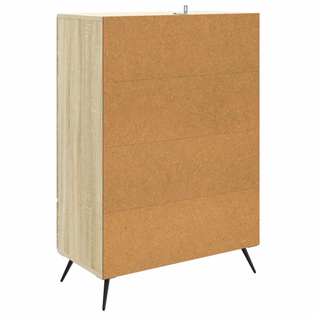 Credenza Rovere Sonoma 66 x 34,5 x 95 cm Legno ingegnerizzato