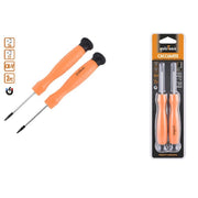 Trade Shop - Set 2 Pezzi Cacciavite Cacciaviti Punta Magnetica A Stella T6 T7 In Cr-v 57024 -