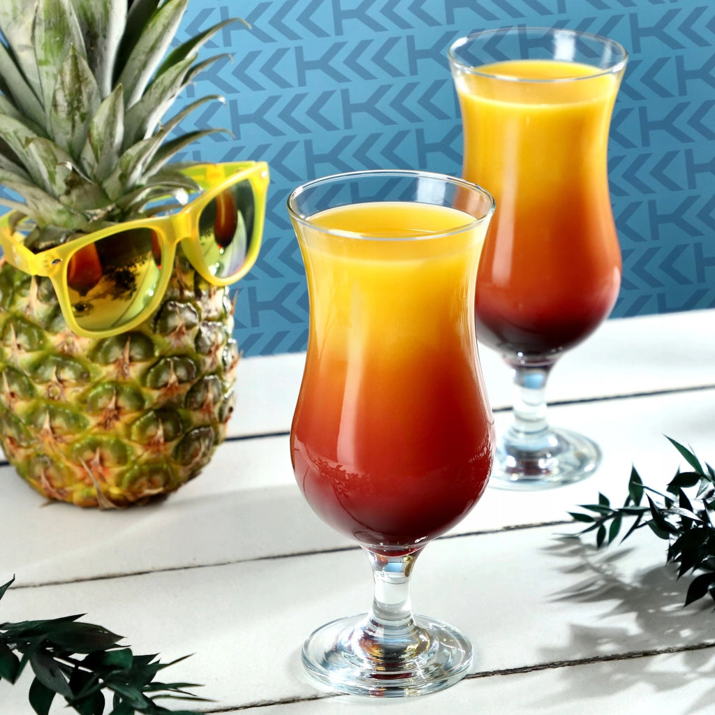 Set di 6 bicchieri KADAX da 460 ml per bevande, birra, succhi di frutta.