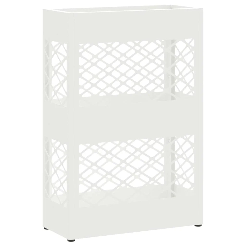 Supporto per Ombrellone Bianco 28 x 12 x 41 cm Acciaio CFW3641272