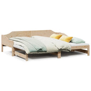 Divano letto | Sof¨¤ letto | Letto singolo Estraibile 90x190 cm Legno Massello Pino