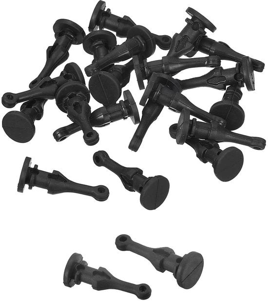 Ventilatori di case PC - Riduzione del rumore - Riduzione delle vibrazioni - Accessori di fissaggio - Accessori per ventilatori di case PC, 10 pezzi