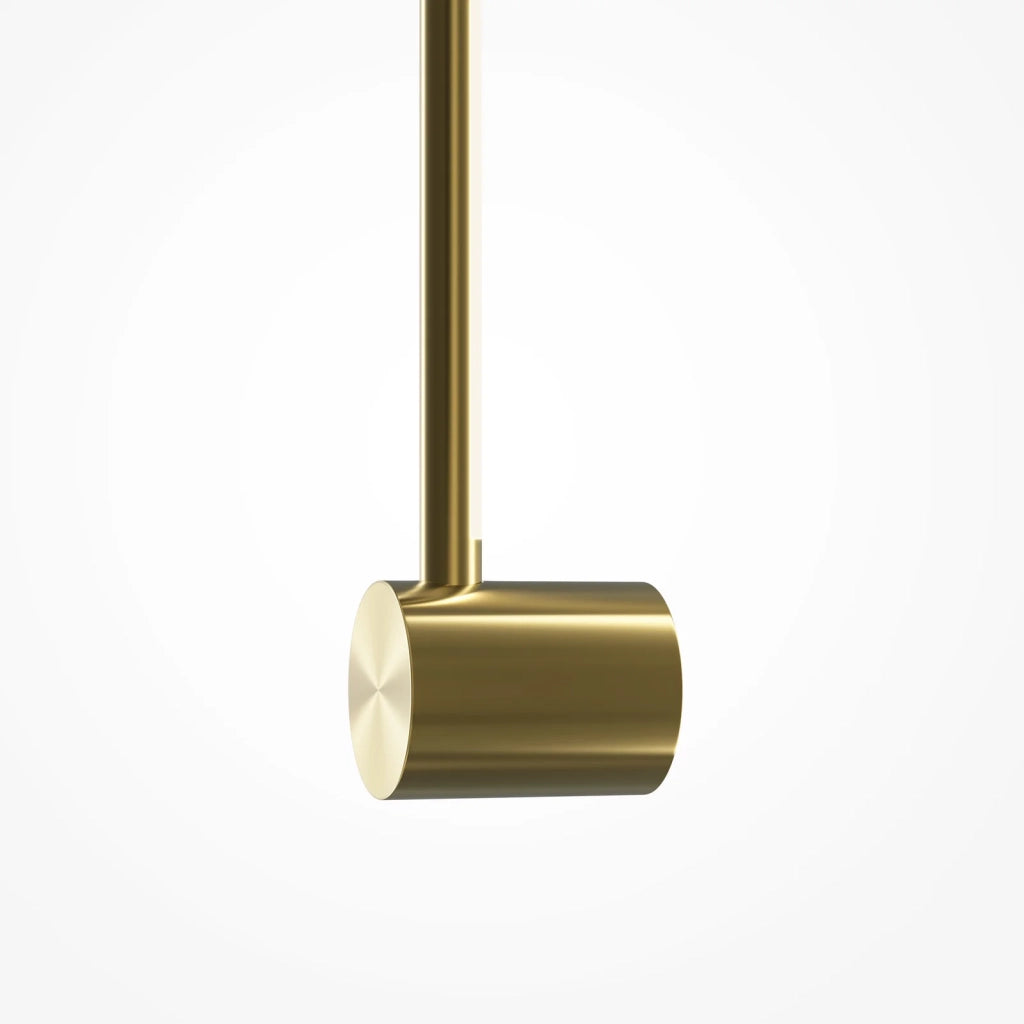 Maytoni Applique Moderna Light Stick 1 luce LED integrato ottone metallo diffusore acrilico