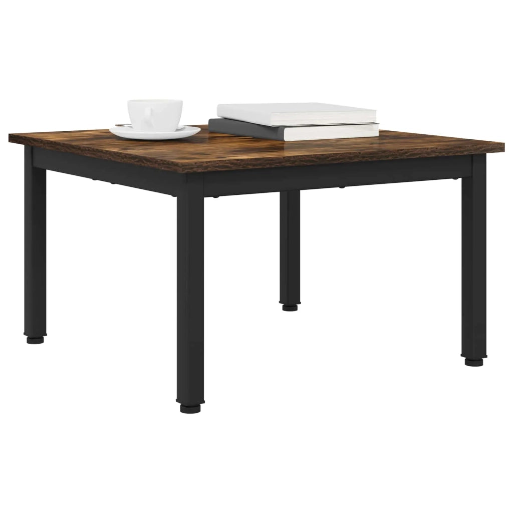Tavolino da salotto Quercia Fumosa 60 x 60 x 36 cm 892556