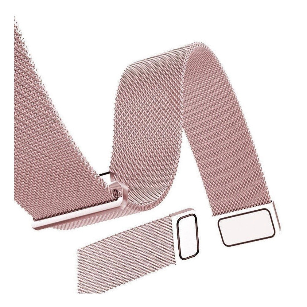 Trade Shop - Cinturino Maglia Milano Chiusura Calamita Ricambio Orologio 20mm Rame -