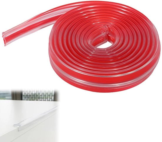 Profilo di protezione per rand - Afdichtamento efficace in gomma - Protezione duratura - Flessibile e resistente all'usura - Facile da installare - 2 mm x 3 m