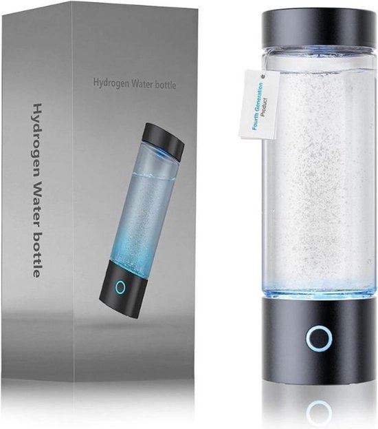 Generator di Idrogeno Portatile – Otre Filtrante con Antiossidanti – Acqua di Idrogeno per Adulti - 400 ml