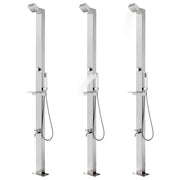 Doccia da Giardino 220 cm in Acciaio Inossidabile CFW9332738