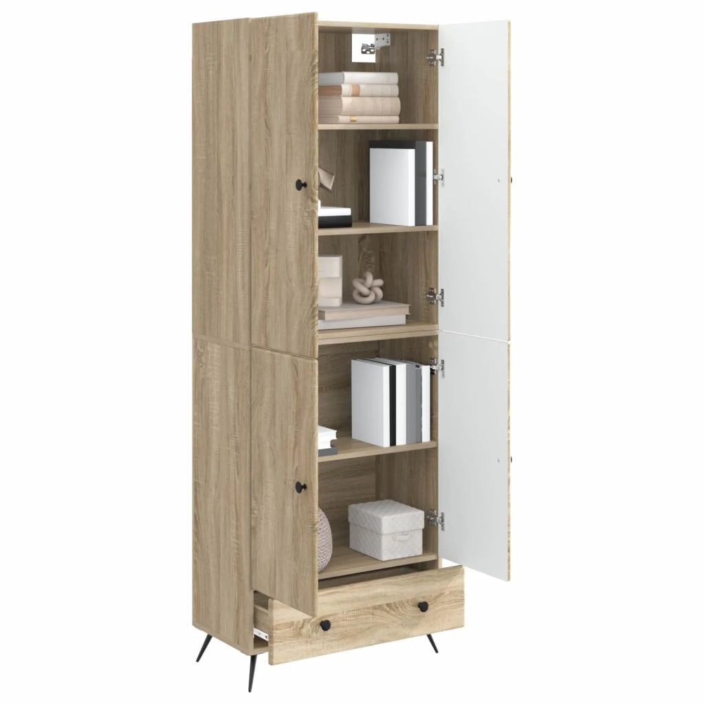 Set di armadi 2 pcs Rovere Sonoma Legno ingegnerizzato